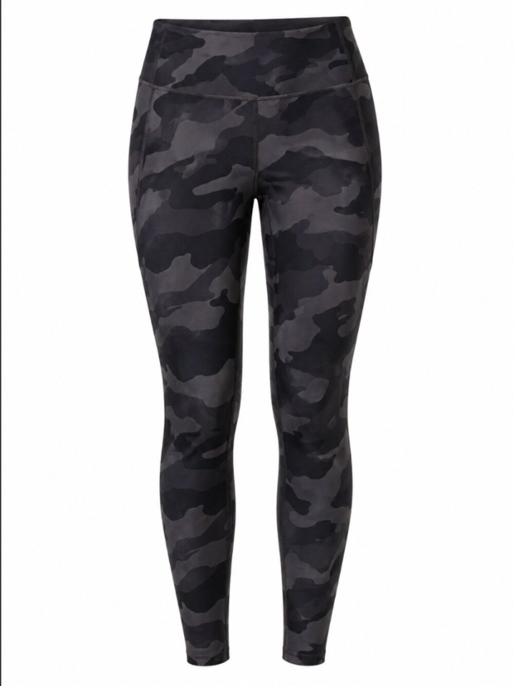 🦋 2/30 Old Navy Active Elevate Grey Camo High Waisted Leggings Size S